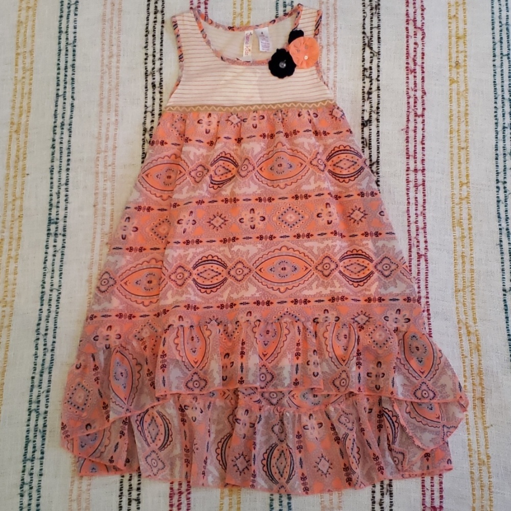 NWT! Girls hi-lo dress